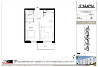 Mieszkanie w inwestycji: Myslovia