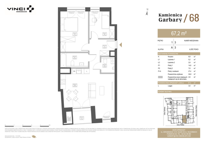 Mieszkanie w inwestycji: Garbary 68