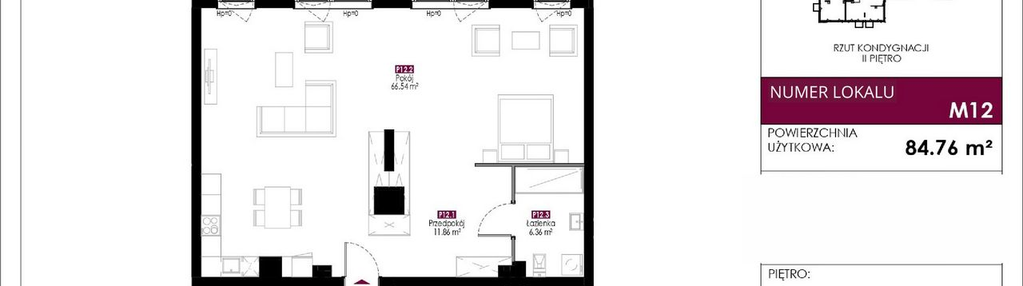 Mieszkanie w inwestycji: Słowackiego 78