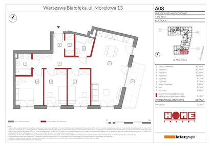 Mieszkanie w inwestycji: Przystań Żerań