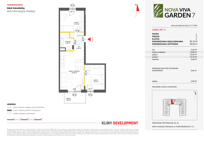 Mieszkanie w inwestycji: Nova Viva Garden 7