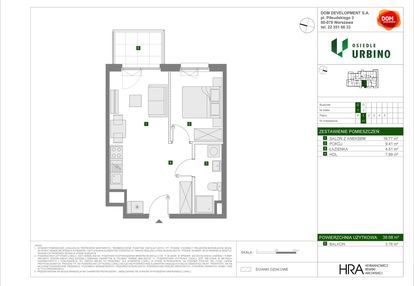 Mieszkanie w inwestycji: Osiedle Urbino etap 4.2