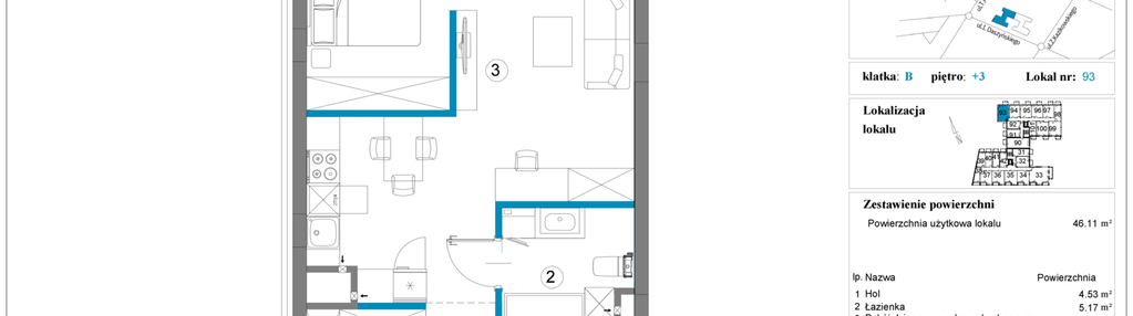 Mieszkanie w inwestycji: Daszyńskiego Square etap 1