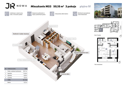 Mieszkanie w inwestycji: JR Nowa