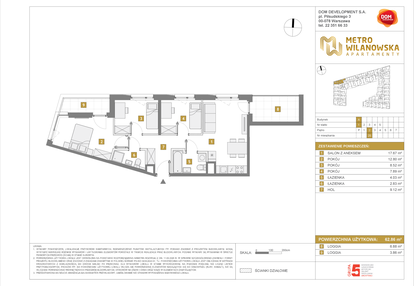 Mieszkanie w inwestycji: Apartamenty Metro Wilanowska
