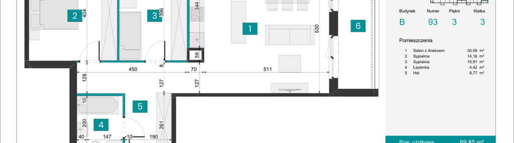 Mieszkanie w inwestycji: Błońska Enklawa