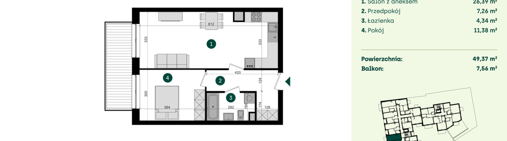 Mieszkanie w inwestycji: Pogonowskiego 52