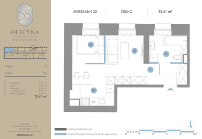 Mieszkanie w inwestycji: Oficyna - Apartamenty Inwestycyjne Apart Hotel