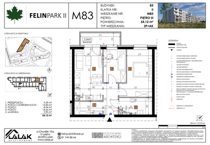 Mieszkanie w inwestycji: Felin Park II etap 2