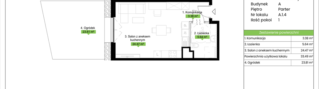 Mieszkanie w inwestycji: JA_SIELSKA V