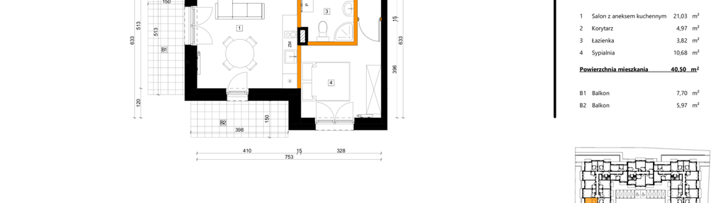 Mieszkanie w inwestycji: SPOT