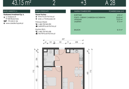 Mieszkanie w inwestycji: Osiedle City Park