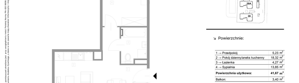 Mieszkanie w inwestycji: Strzelców 28