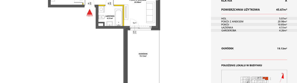 Mieszkanie w inwestycji: Metro Art 6