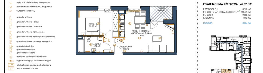 Mieszkanie w inwestycji: Szymanów Dom i Natura