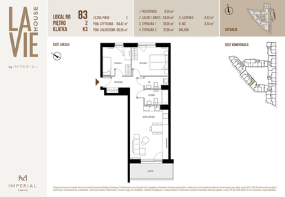 Mieszkanie w inwestycji: La Vie House