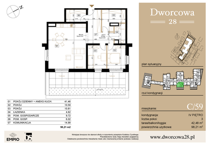 Mieszkanie w inwestycji: Dworcowa 28