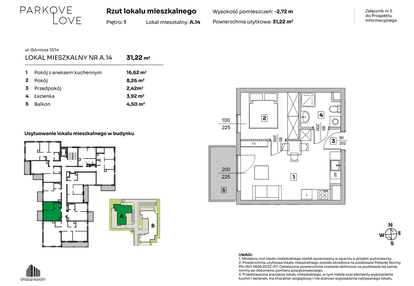 Mieszkanie w inwestycji: Parkove Love