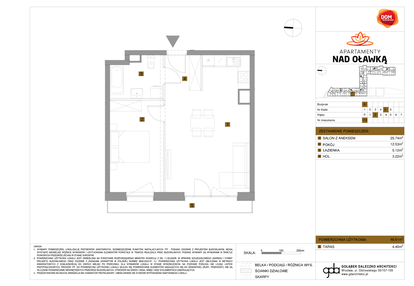 Mieszkanie w inwestycji: Apartamenty nad Oławką etap II