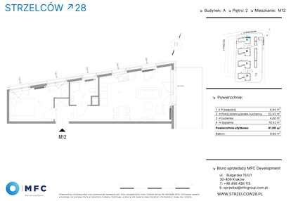 Mieszkanie w inwestycji: Strzelców 28