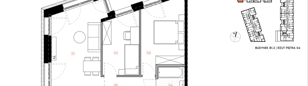Mieszkanie w inwestycji: Browary Tarnowskie etap 1