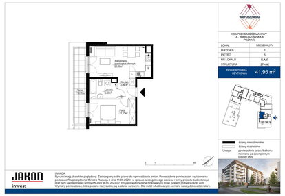 Mieszkanie w inwestycji: Wieruszowska E