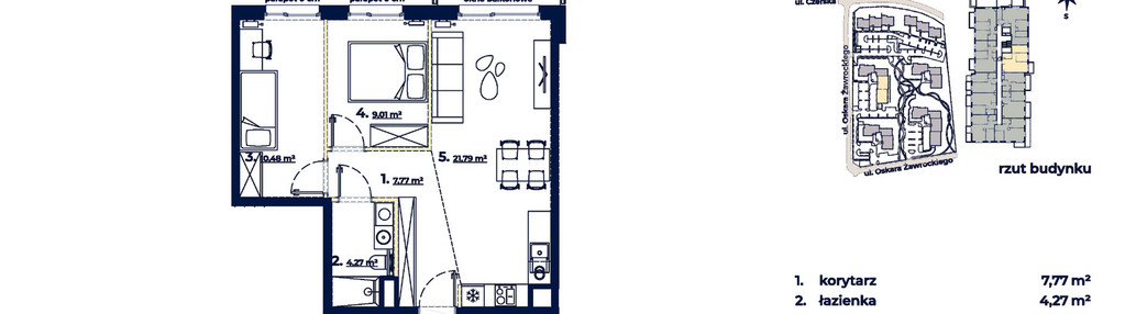 Mieszkanie w inwestycji: Osiedle Kompas