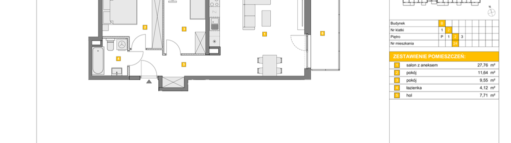 Mieszkanie w inwestycji: Apartamenty Kamieńskiego