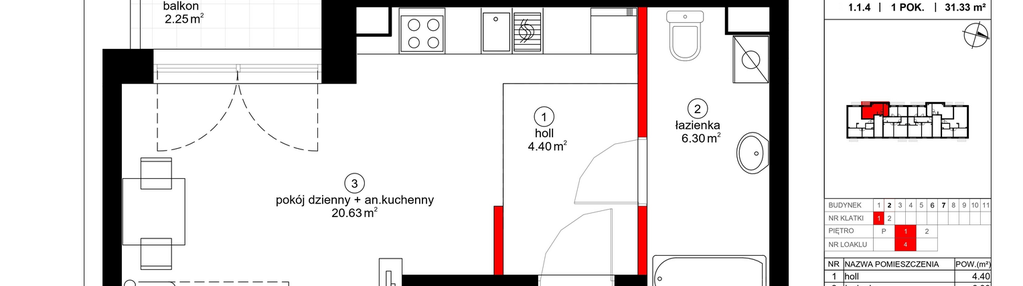 Mieszkanie w inwestycji: Czynu Społecznego 65F