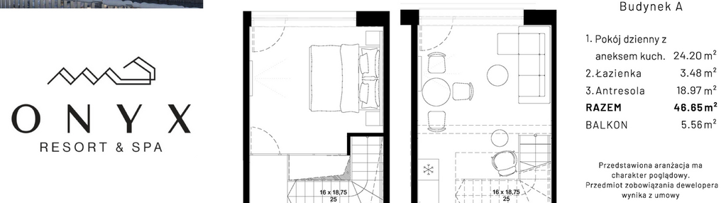 Mieszkanie w inwestycji: Onyx Resort & Spa