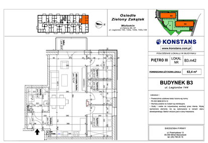 Mieszkanie w inwestycji: Osiedle Zielony Zakątek- etap II