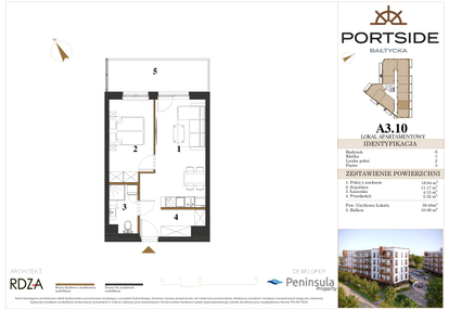 Mieszkanie w inwestycji: Portside Bałtycka