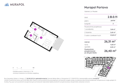 Mieszkanie w inwestycji: Murapol Portovo