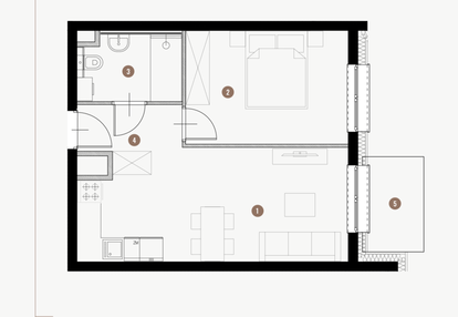 Mieszkanie w inwestycji: Tuwima Apartments