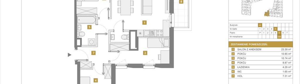 Mieszkanie w inwestycji: Apartamenty Metro Wilanowska
