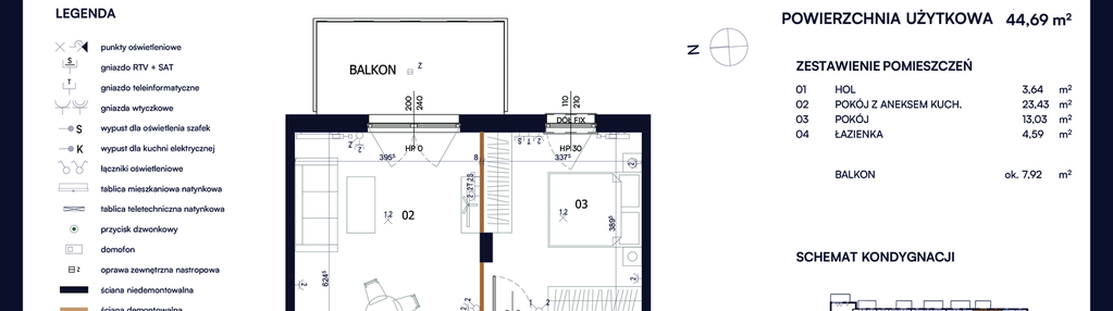 Mieszkanie w inwestycji: Kacpury Residence