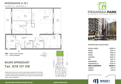 Mieszkanie w inwestycji: Piekarska Park