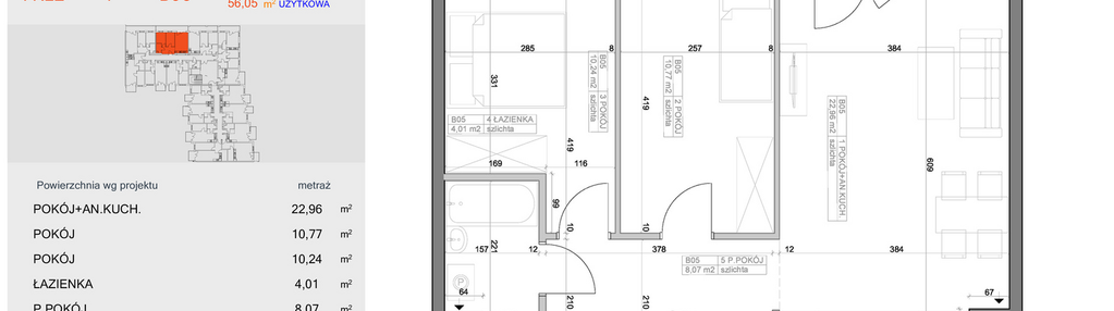 Mieszkanie w inwestycji: Industria etap I-B
