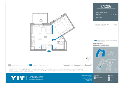 Mieszkanie w inwestycji: Spokojny Mokotów etap II
