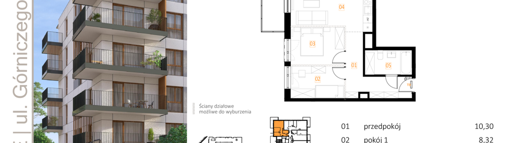 Mieszkanie w inwestycji: Zielony Nikiszowiec