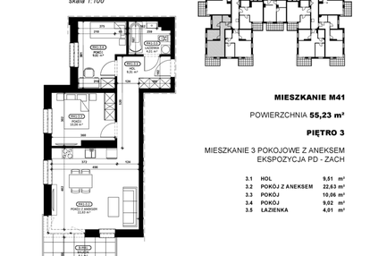 Mieszkanie w inwestycji: Stacja Łódź V – etap C2