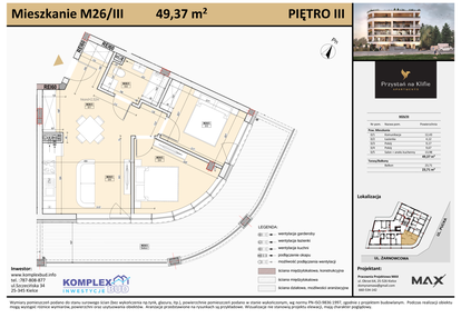 Mieszkanie w inwestycji: Przystań na Klifie