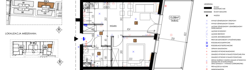 Mieszkanie w inwestycji: Koncertowe Wzgórze etap II