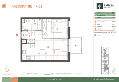 Mieszkanie w inwestycji: Casa Feliz Portowa