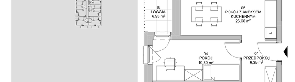 Mieszkanie w inwestycji: Francuska Park VIIIA