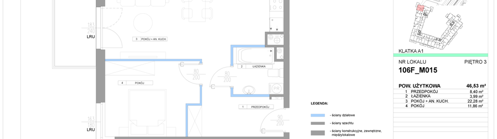 Mieszkanie w inwestycji: Miasteczko Jutrzenki Dzielnica Hortensji