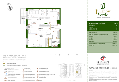 Mieszkanie w inwestycji: Julianów Verde II