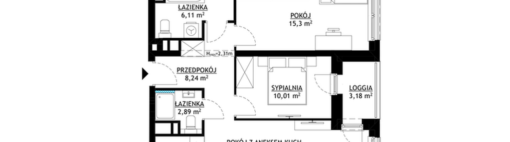 Mieszkanie w inwestycji: FUTURO