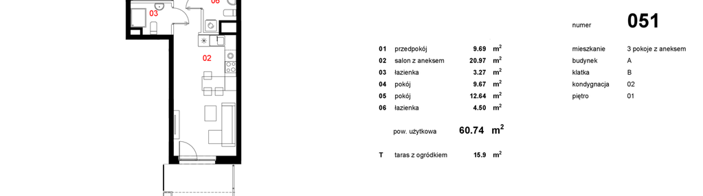 Mieszkanie w inwestycji: Osiedle Mocha Tower