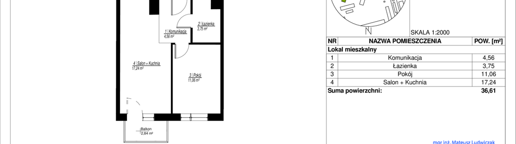 Mieszkanie w inwestycji: Jasielska 8C etap II